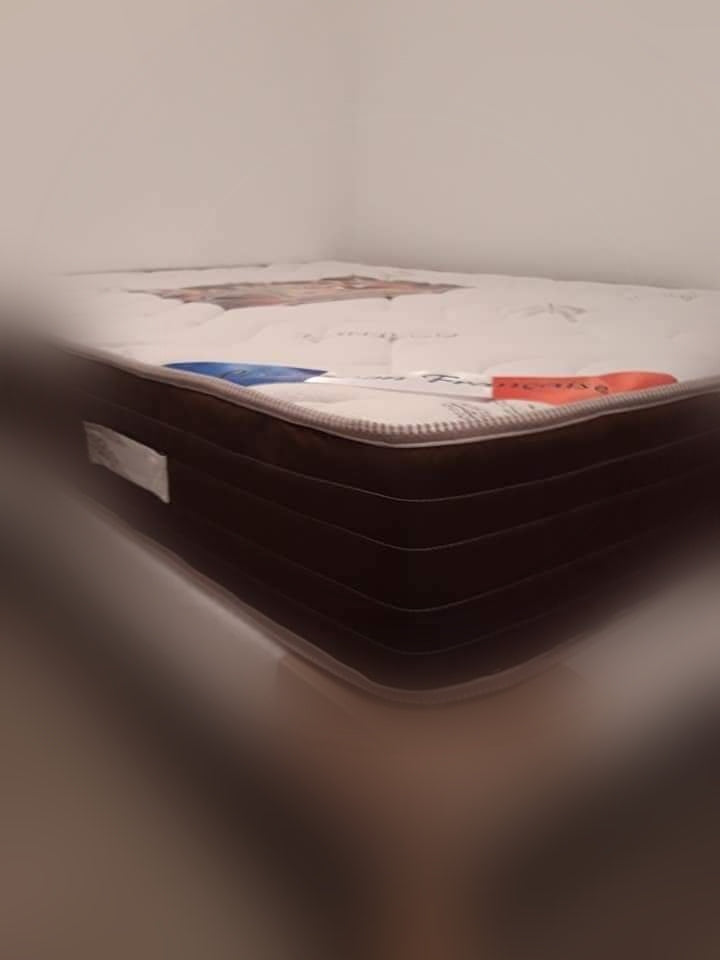 SOMMIER + MATELAS BAMBOU 25CM D'ÉPAISSEUR