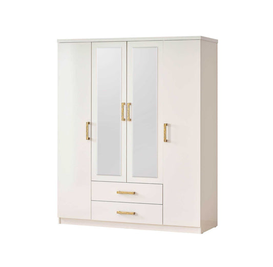 Armoire Porte Battante - BEIGE - 3 modèles