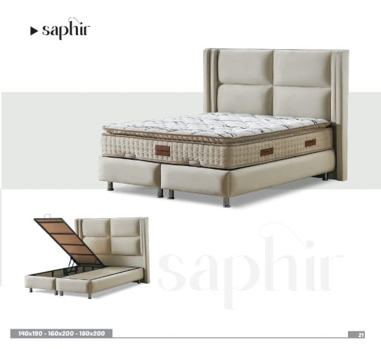 LIT COFFRE SAPHIR