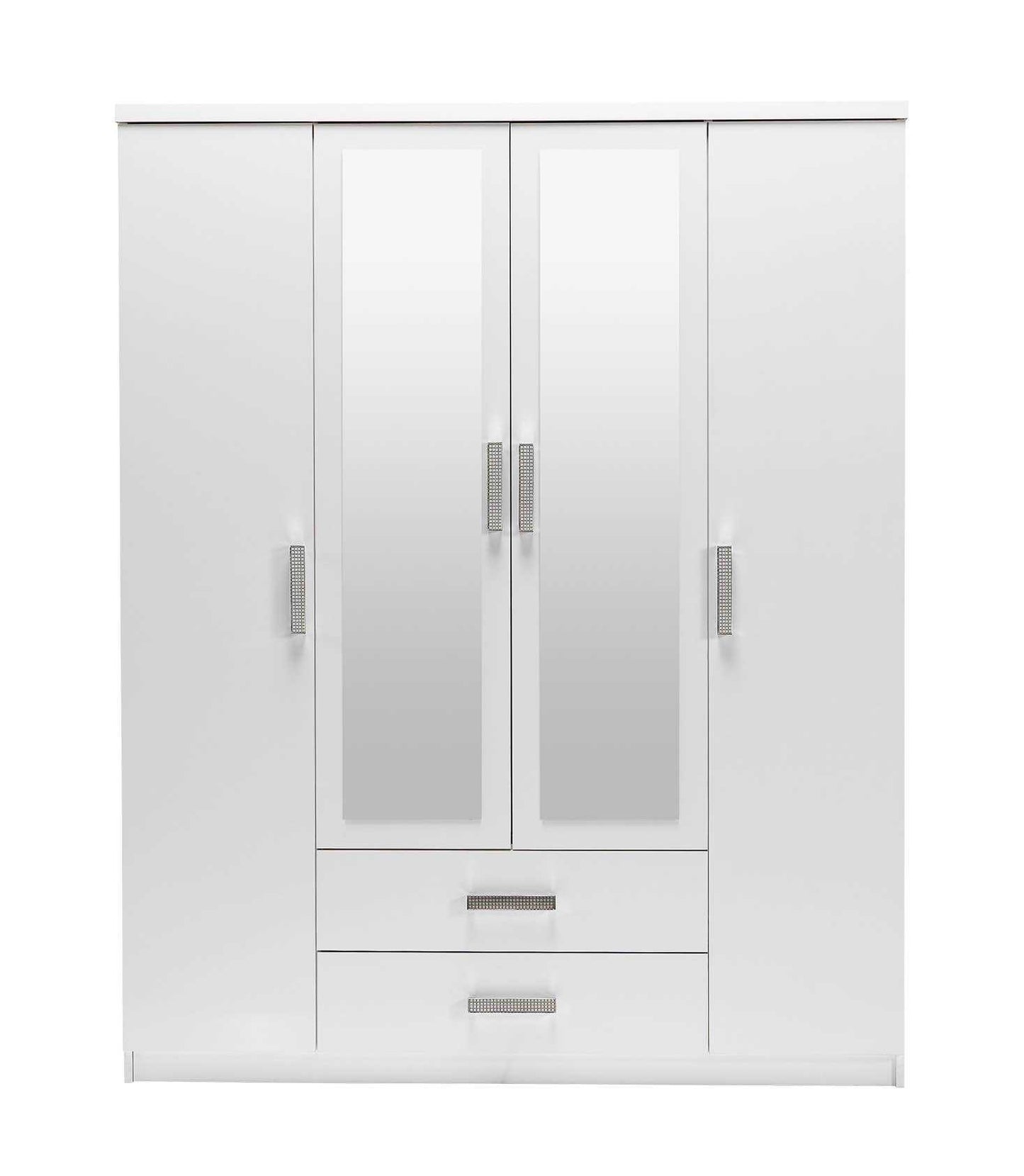 Armoire Porte Battante - BLANCHE - 3 modèles