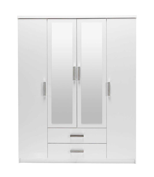 Armoire Porte Battante - BLANCHE - 3 modèles