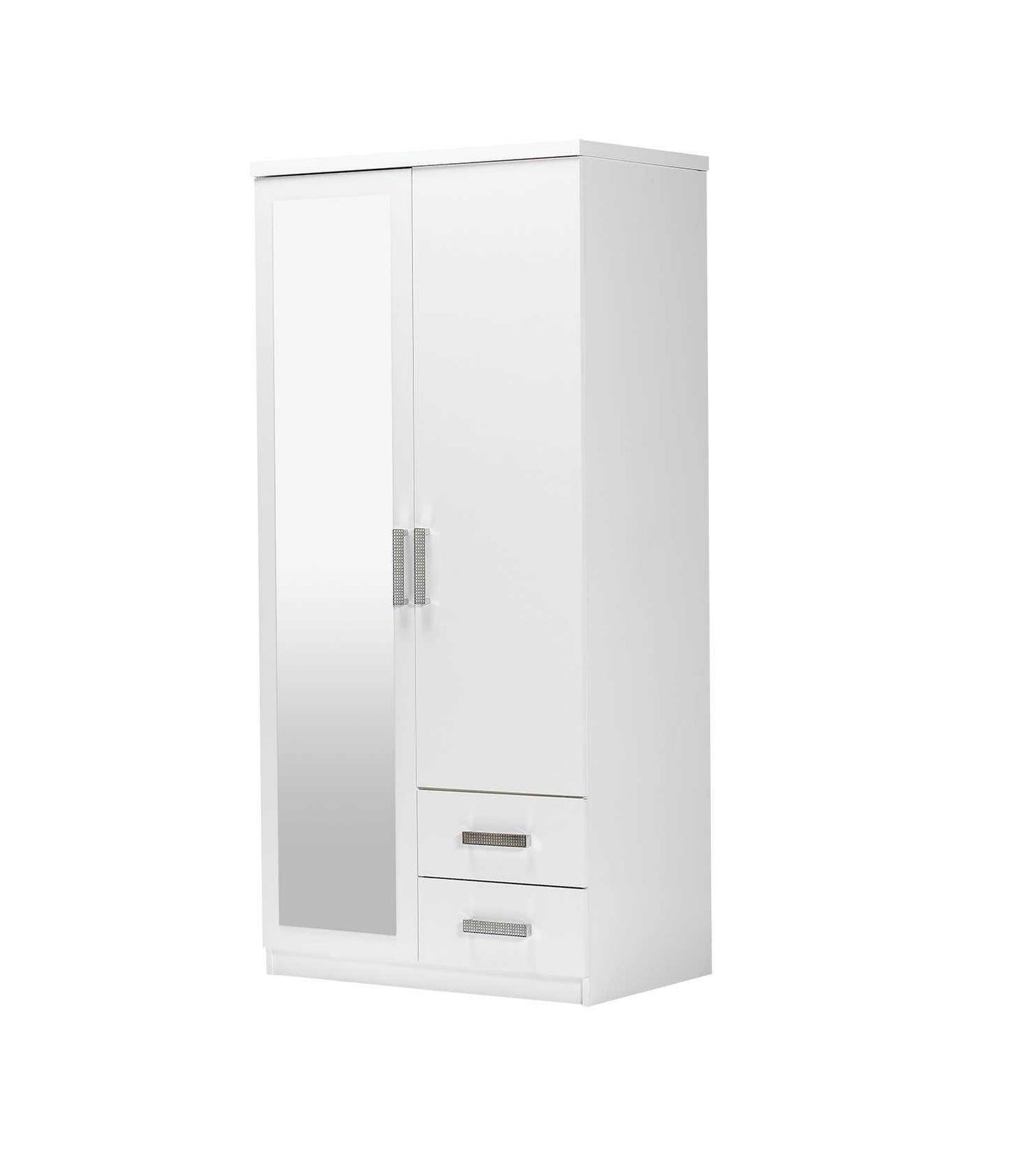 Armoire Porte Battante - BLANCHE - 3 modèles
