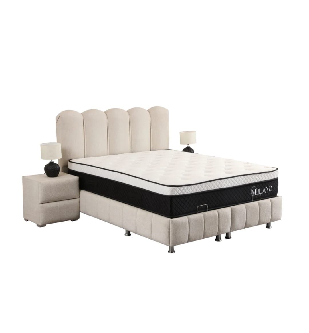 LIT COFFRE EVA BLANC